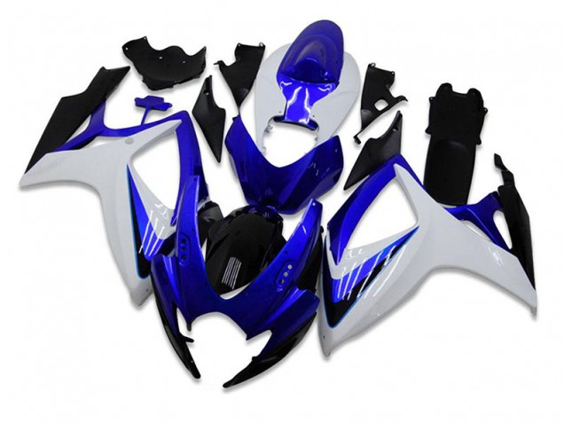 Cheap 2006-2007 Blue White Suzuki GSXR 600/750 Motorbike Fairing UK Cheap 2006-2007 Blue White Suzuki GSXR 600/750 Motorbike Fairing UK