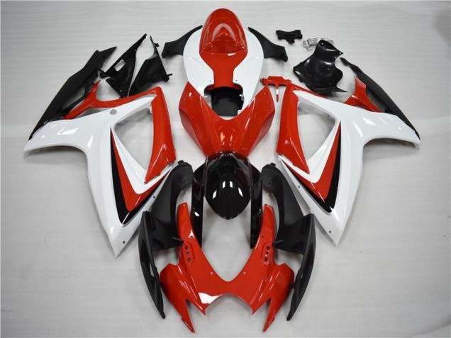 Cheap 2006-2007 Red Black Suzuki GSXR 600/750 Motorcycle Fairings Kits UK Cheap 2006-2007 Red Black Suzuki GSXR 600/750 Motorcycle Fairings Kits UK