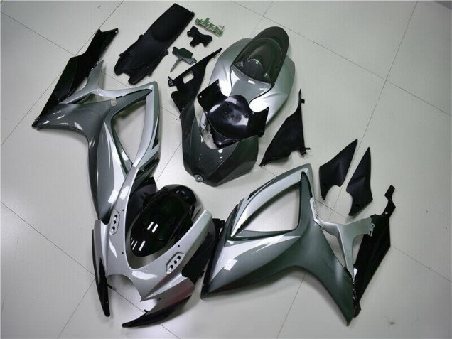 Cheap 2006-2007 Silver Grey Suzuki GSXR 600/750 Motorcycle Replacement Fairings UK Cheap 2006-2007 Silver Grey Suzuki GSXR 600/750 Motorcycle Replacement Fairings UK