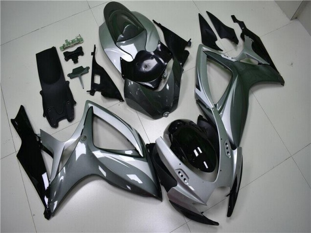 Cheap 2006-2007 Silver Grey Suzuki GSXR 600/750 Motorcycle Replacement Fairings UK Cheap 2006-2007 Silver Grey Suzuki GSXR 600/750 Motorcycle Replacement Fairings UK
