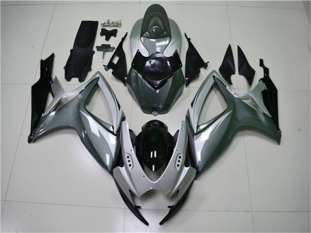 Cheap 2006-2007 Silver Grey Suzuki GSXR 600/750 Motorcycle Replacement Fairings UK Cheap 2006-2007 Silver Grey Suzuki GSXR 600/750 Motorcycle Replacement Fairings UK