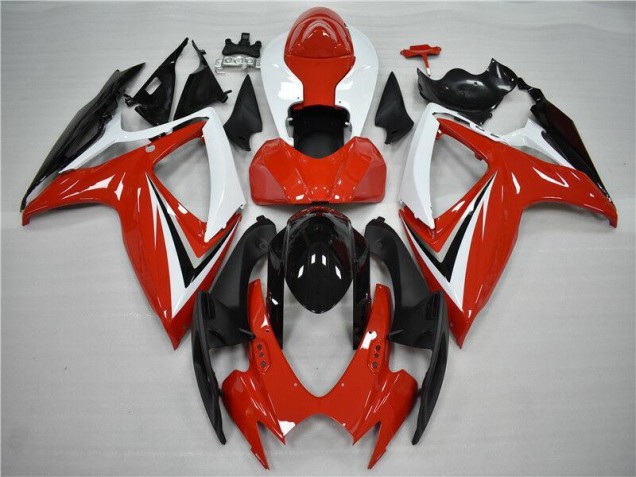 Cheap 2006-2007 Red Black Suzuki GSXR 600/750 Motorcycle Fairing Kits UK Cheap 2006-2007 Red Black Suzuki GSXR 600/750 Motorcycle Fairing Kits UK