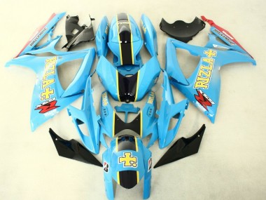 Cheap 2006-2007 Blue Black Suzuki GSXR 600/750 Replacement Fairings UK