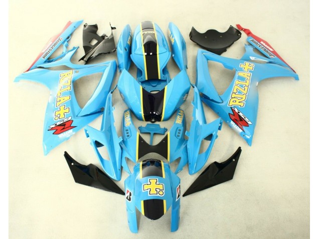 Cheap 2006-2007 Blue Black Suzuki GSXR 600/750 Replacement Fairings UK Cheap 2006-2007 Blue Black Suzuki GSXR 600/750 Replacement Fairings UK