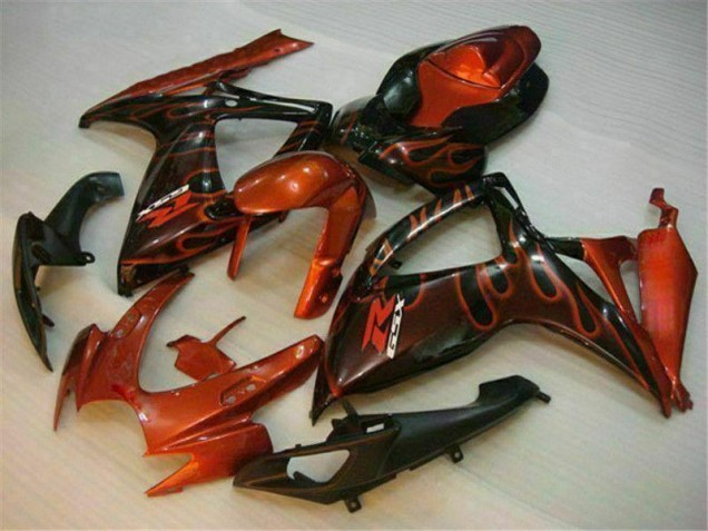 Cheap 2006-2007 Red Suzuki GSXR 600/750 Motorbike Fairings UK Cheap 2006-2007 Red Suzuki GSXR 600/750 Motorbike Fairings UK