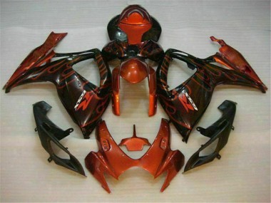Cheap 2006-2007 Red Suzuki GSXR 600/750 Motorbike Fairings UK