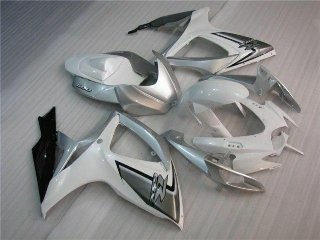 Cheap 2006-2007 White Silver Suzuki GSXR 600/750 Motorcycle Fairing UK Cheap 2006-2007 White Silver Suzuki GSXR 600/750 Motorcycle Fairing UK