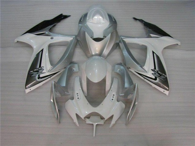 Cheap 2006-2007 White Silver Suzuki GSXR 600/750 Motorcycle Fairing UK Cheap 2006-2007 White Silver Suzuki GSXR 600/750 Motorcycle Fairing UK