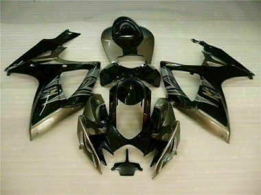 Cheap 2006-2007 Black Grey Suzuki GSXR 600/750 Motorcycle Fairing Kits UK