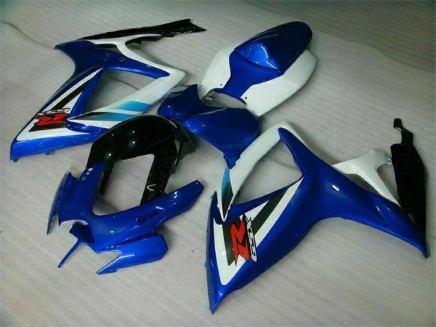 Cheap 2006-2007 Blue White Suzuki GSXR 600/750 Bike Fairings UK Cheap 2006-2007 Blue White Suzuki GSXR 600/750 Bike Fairings UK
