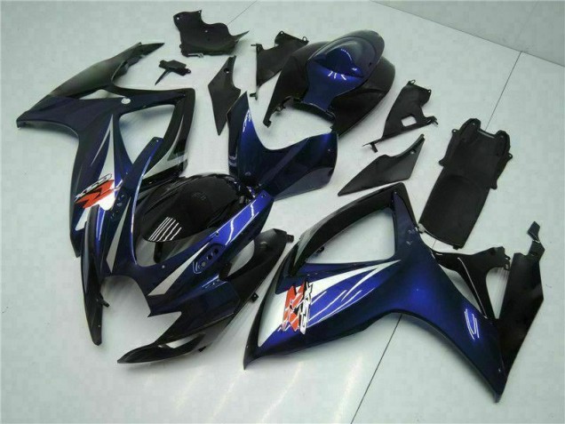 Cheap 2006-2007 Black Blue Suzuki GSXR 600/750 Motorbike Fairing Kits UK Cheap 2006-2007 Black Blue Suzuki GSXR 600/750 Motorbike Fairing Kits UK