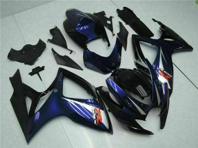 Cheap 2006-2007 Black Blue Suzuki GSXR 600/750 Motorbike Fairing Kits UK Cheap 2006-2007 Black Blue Suzuki GSXR 600/750 Motorbike Fairing Kits UK