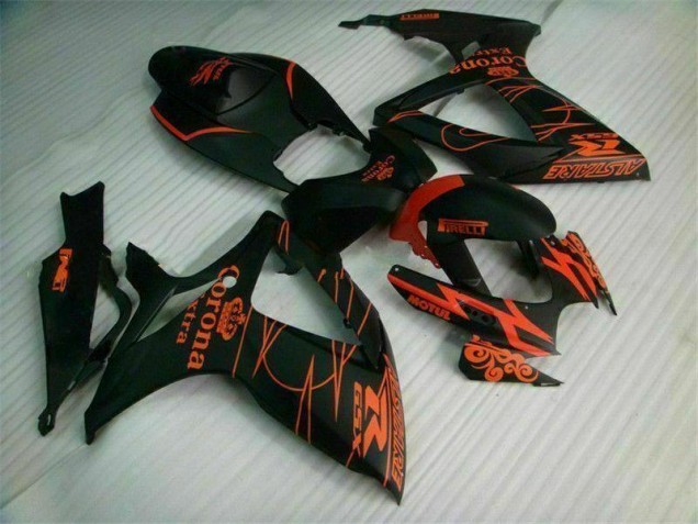 Cheap 2006-2007 Black Suzuki GSXR 600/750 Motorcycle Fairings Kits UK Cheap 2006-2007 Black Suzuki GSXR 600/750 Motorcycle Fairings Kits UK