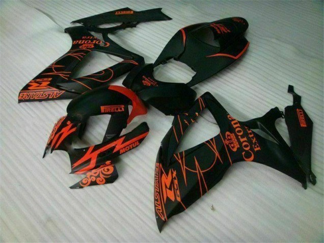 Cheap 2006-2007 Black Suzuki GSXR 600/750 Motorcycle Fairings Kits UK Cheap 2006-2007 Black Suzuki GSXR 600/750 Motorcycle Fairings Kits UK