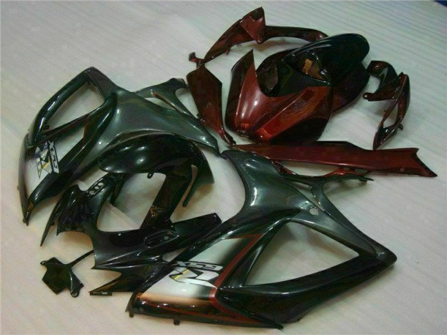 Cheap 2006-2007 Black Red Suzuki GSXR 600/750 Motorcycle Fairings UK Cheap 2006-2007 Black Red Suzuki GSXR 600/750 Motorcycle Fairings UK