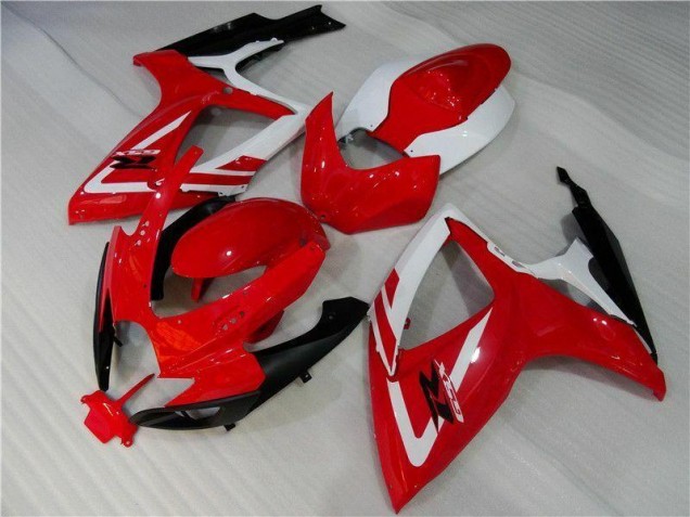 Cheap 2006-2007 Red White Suzuki GSXR 600/750 Motorbike Fairing UK Cheap 2006-2007 Red White Suzuki GSXR 600/750 Motorbike Fairing UK