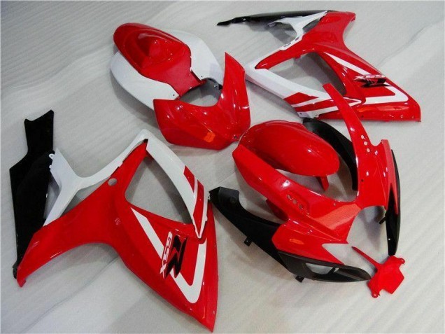 Cheap 2006-2007 Red White Suzuki GSXR 600/750 Motorbike Fairing UK Cheap 2006-2007 Red White Suzuki GSXR 600/750 Motorbike Fairing UK