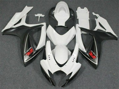 Cheap 2006-2007 White Suzuki GSXR 600/750 Motorcycle Fairing Kits UK
