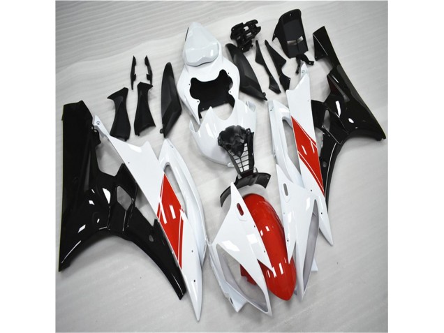 Cheap 2006-2007 Red White Black Yamaha YZF R6 Moto Fairings UK Cheap 2006-2007 Red White Black Yamaha YZF R6 Moto Fairings UK