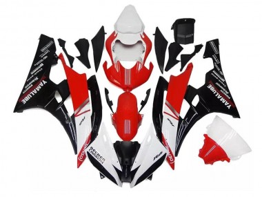 Cheap 2006-2007 White Red Black Yamaha YZF R6 Replacement Fairings UK