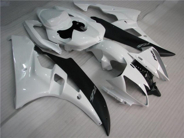 Cheap 2006-2007 White Black Yamaha YZF R6 Motorcycle Bodywork UK Cheap 2006-2007 White Black Yamaha YZF R6 Motorcycle Bodywork UK