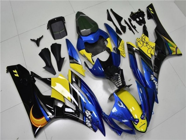 Cheap 2006-2007 Blue Shark Yamaha YZF R6 Motorcycle Fairings Kits UK Cheap 2006-2007 Blue Shark Yamaha YZF R6 Motorcycle Fairings Kits UK