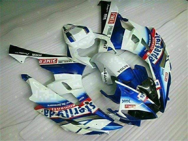 Cheap 2006-2007 White Blue Yamaha YZF R6 Motorbike Fairing UK Cheap 2006-2007 White Blue Yamaha YZF R6 Motorbike Fairing UK