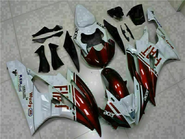 Cheap 2006-2007 Brown White Yamaha YZF R6 Motorcycle Fairing Kit UK Cheap 2006-2007 Brown White Yamaha YZF R6 Motorcycle Fairing Kit UK