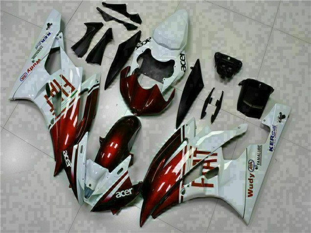 Cheap 2006-2007 Brown White Yamaha YZF R6 Motorcycle Fairing Kit UK Cheap 2006-2007 Brown White Yamaha YZF R6 Motorcycle Fairing Kit UK
