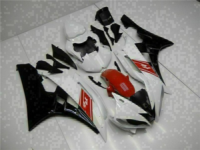Cheap 2006-2007 White Black Yamaha YZF R6 Motorbike Fairing UK Cheap 2006-2007 White Black Yamaha YZF R6 Motorbike Fairing UK