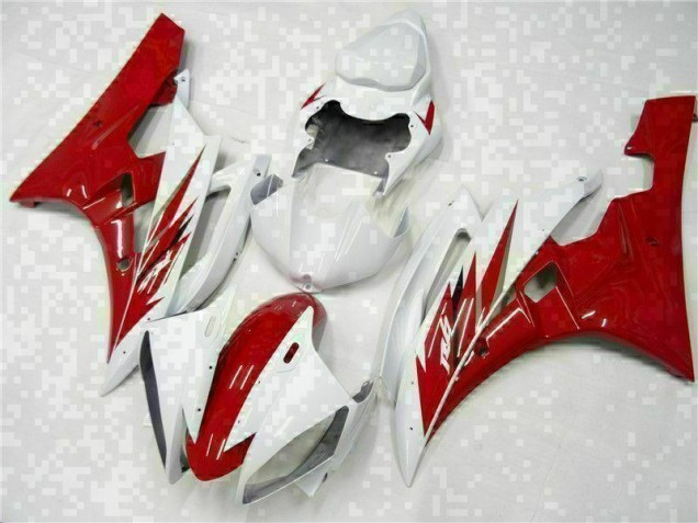 Cheap 2006-2007 Red White Yamaha YZF R6 Motorcycle Bodywork UK Cheap 2006-2007 Red White Yamaha YZF R6 Motorcycle Bodywork UK