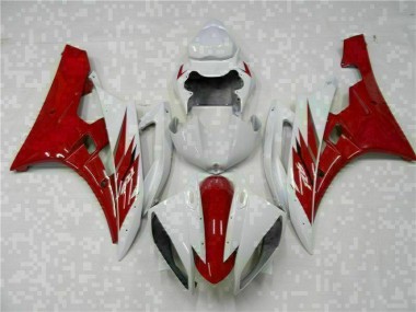Cheap 2006-2007 Red White Yamaha YZF R6 Motorcycle Bodywork UK