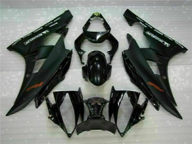 Cheap 2006-2007 Black Yamaha YZF R6 Motorbike Fairing Kits UK