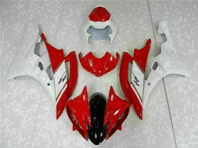 Cheap 2006-2007 Red White Yamaha YZF R6 Motorcyle Fairings UK Cheap 2006-2007 Red White Yamaha YZF R6 Motorcyle Fairings UK