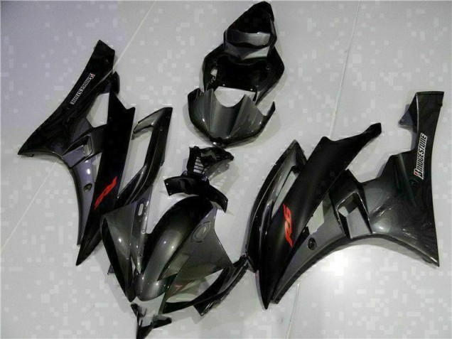 Cheap 2006-2007 Grey Black Yamaha YZF R6 Motorcycle Bodywork UK Cheap 2006-2007 Grey Black Yamaha YZF R6 Motorcycle Bodywork UK