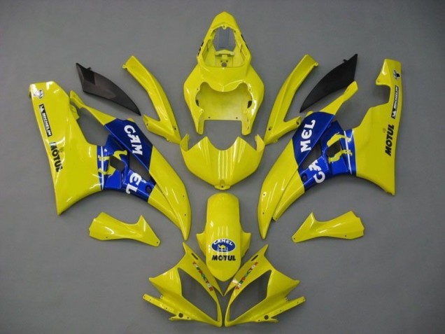 Cheap 2006-2007 Camel Yamaha YZF R6 Motorcyle Fairings UK