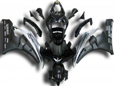 Cheap 2006-2007 Black White Yamaha YZF R6 Replacement Fairings UK