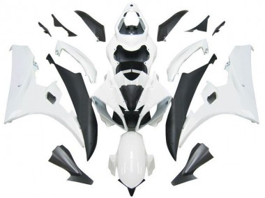 Cheap 2006-2007 White Black Yamaha YZF R6 Motorcycle Fairings UK