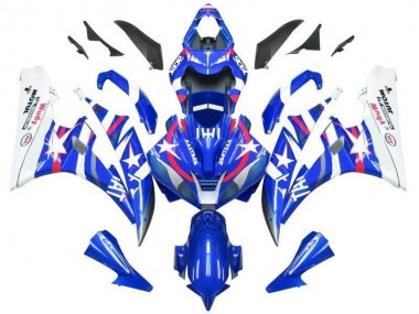 Cheap 2006-2007 Blue Star Fiat Yamaha YZF R6 Replacement Motorcycle Fairings UK