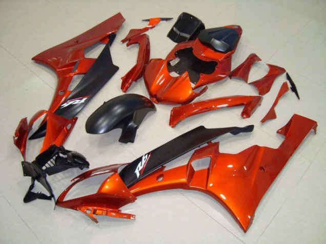 Cheap 2006-2007 Orange Matte Black Yamaha YZF R6 Motorcycle Fairing Kits UK Cheap 2006-2007 Orange Matte Black Yamaha YZF R6 Motorcycle Fairing Kits UK