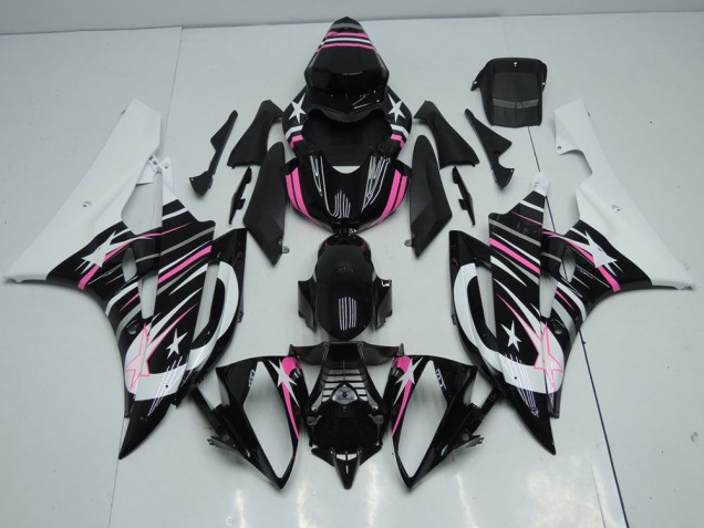 Cheap 2006-2007 Pink Star Yamaha YZF R6 Bike Fairings UK Cheap 2006-2007 Pink Star Yamaha YZF R6 Bike Fairings UK