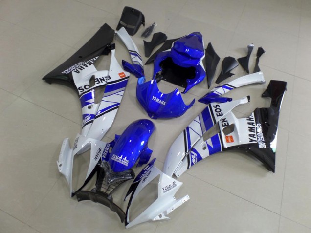 Cheap 2006-2007 Blue Blue White ENEOS Yamaha YZF R6 Motorbike Fairing UK Cheap 2006-2007 Blue Blue White ENEOS Yamaha YZF R6 Motorbike Fairing UK