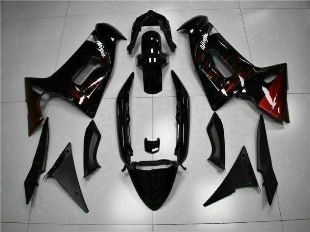 Cheap 2006-2008 Red Flame Kawasaki EX650 Motorcycle Fairing UK Cheap 2006-2008 Red Flame Kawasaki EX650 Motorcycle Fairing UK