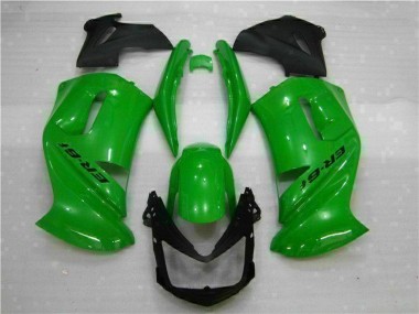 Cheap 2006-2008 Green Kawasaki EX650 Motorcycle Fairing Kit UK