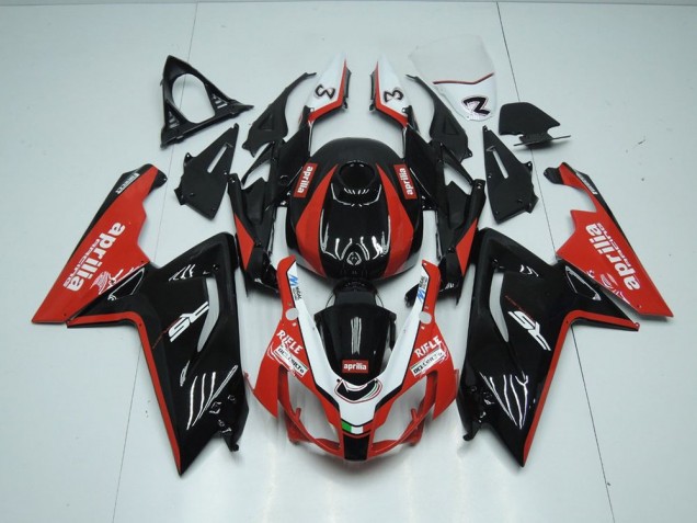 Cheap 2006-2011 Black and Red Aprilia RS125 Motorcycle Fairing UK Cheap 2006-2011 Black and Red Aprilia RS125 Motorcycle Fairing UK