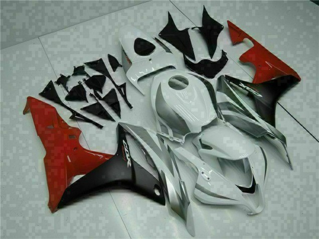 Cheap 2007-2008 White Black Red Honda CBR600RR Bike Fairings UK Cheap 2007-2008 White Black Red Honda CBR600RR Bike Fairings UK