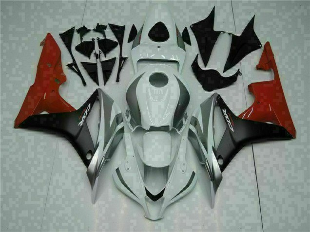 Cheap 2007-2008 White Black Red Honda CBR600RR Bike Fairings UK Cheap 2007-2008 White Black Red Honda CBR600RR Bike Fairings UK