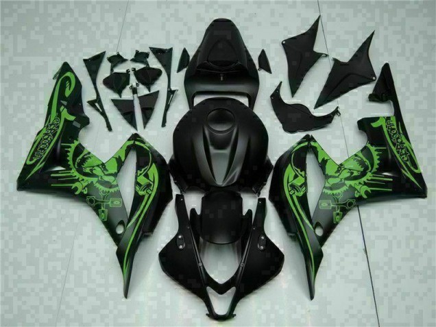 Cheap 2007-2008 Black Green Honda CBR600RR Motorcycle Fairing Kits UK Cheap 2007-2008 Black Green Honda CBR600RR Motorcycle Fairing Kits UK