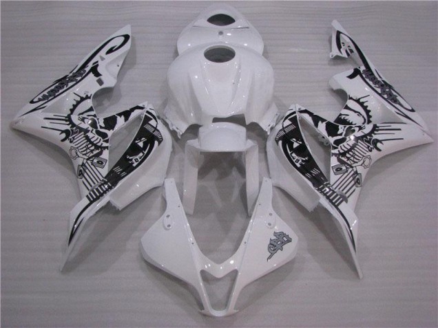 Cheap 2007-2008 Black White Honda CBR600RR Replacement Motorcycle Fairings UK Cheap 2007-2008 Black White Honda CBR600RR Replacement Motorcycle Fairings UK