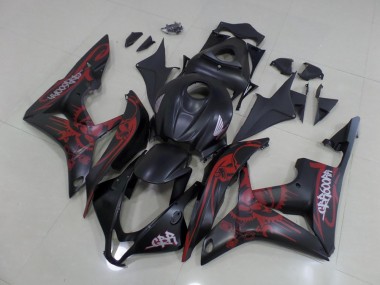 Cheap 2007-2008 Black Red Honda CBR600RR Motorcycle Bodywork UK